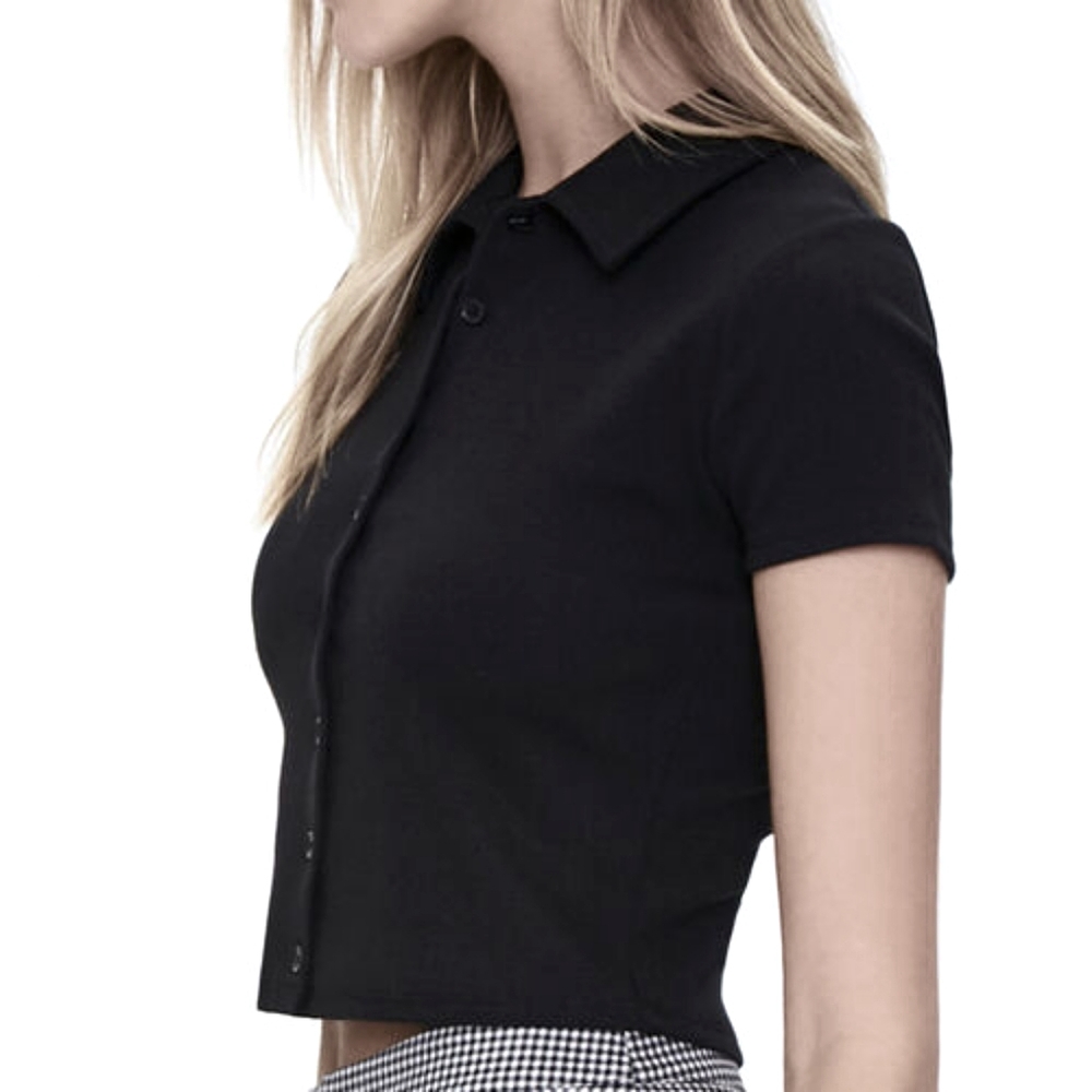 ☆ 👾 PUBLIK Ribbed Button Down Shirt